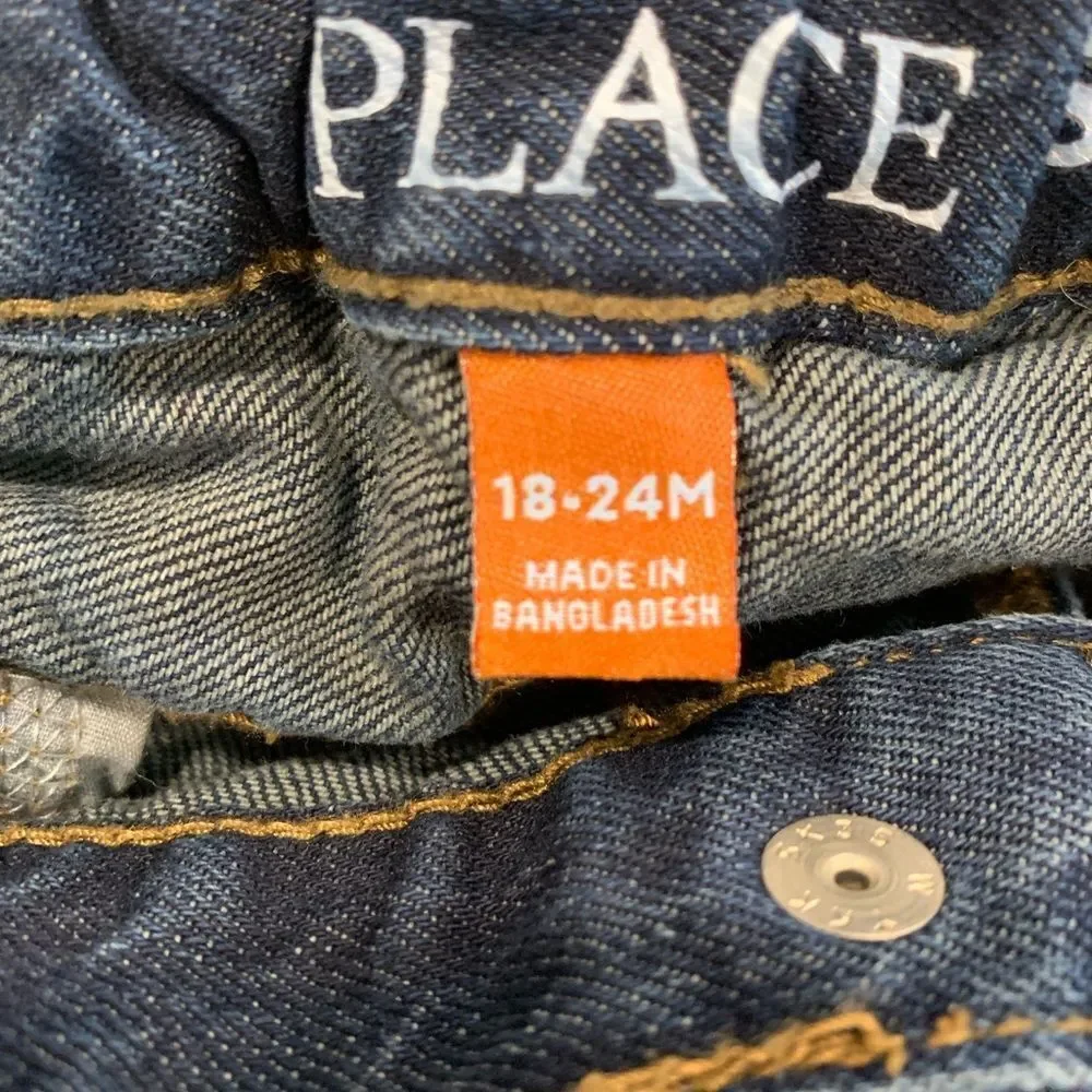 The Children's Place Boys Blue Jeans and Old Navy/ Carter’s Sweater